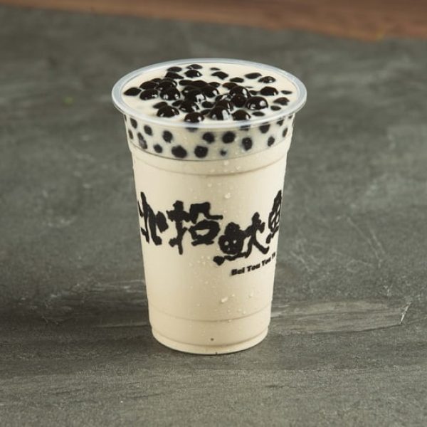 Jasmine Milk Tea with Bubbles