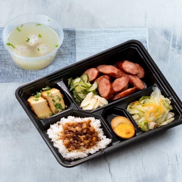 Taiwan Sausage Rice Set 台灣香肠套餐